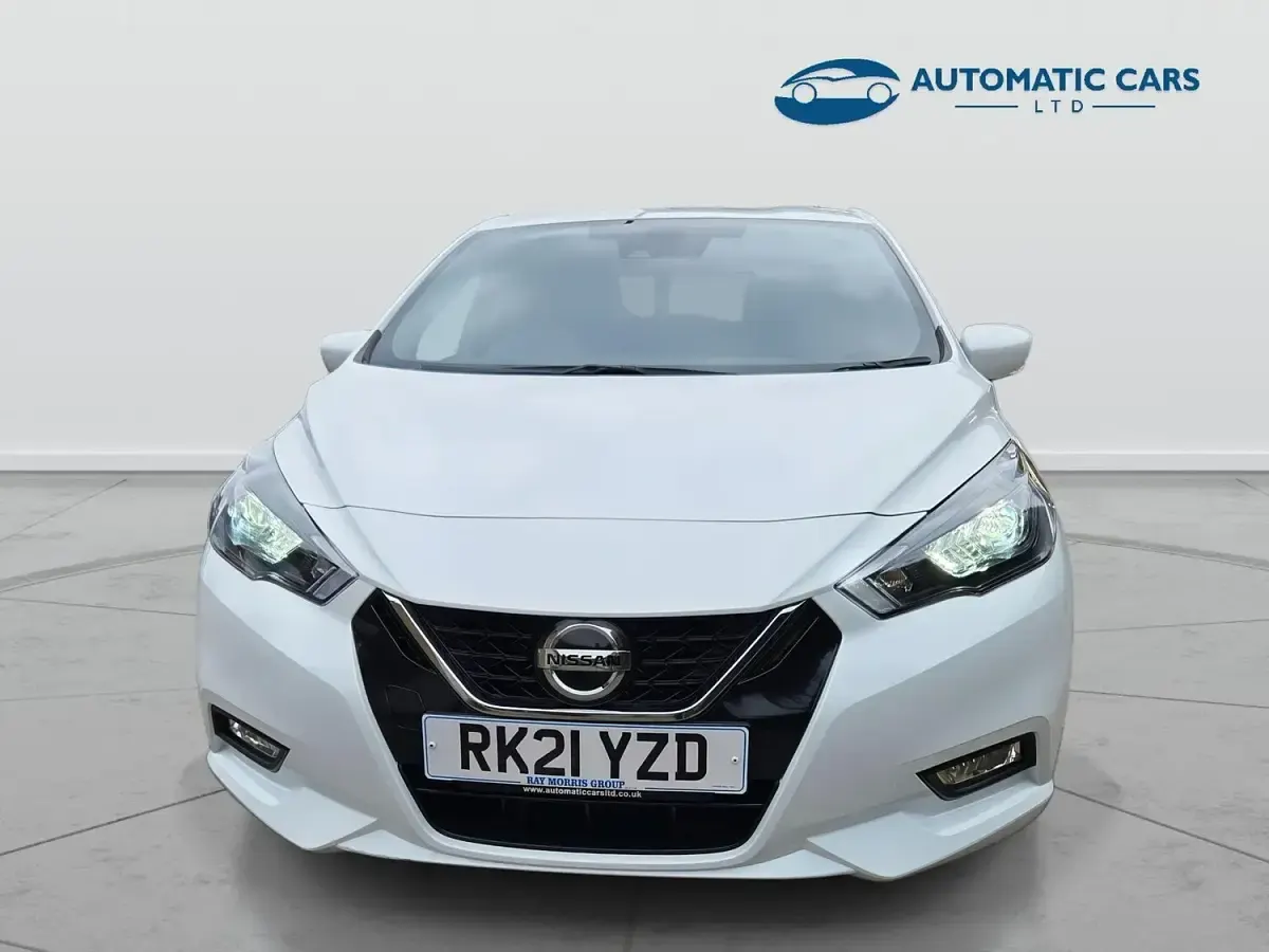 Used Nissan Micra Tekna 92 HP (67 kW) 2021 White Hatchback