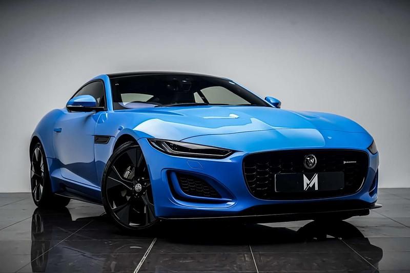 Used Jaguar F-Type S 300 HP (220 kW) 2021 Blue Coupe