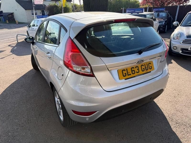 Used Ford Fiesta Zetec 2014 Silver Hatchback