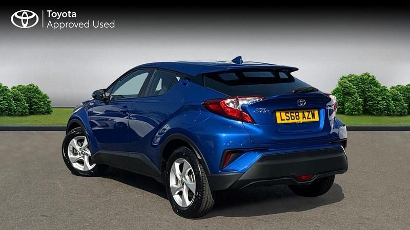 Second-hand Toyota C-HR 122 CP (89 kW) 2018 Albastru SUV