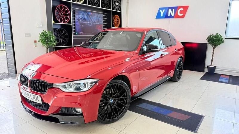 Used BMW 320 M Sport 2018 Red Sedan