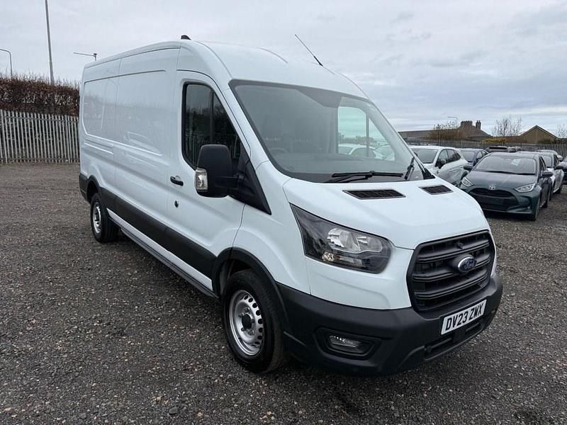 Used Ford Transit 130 HP (95 kW) 2023 White Van