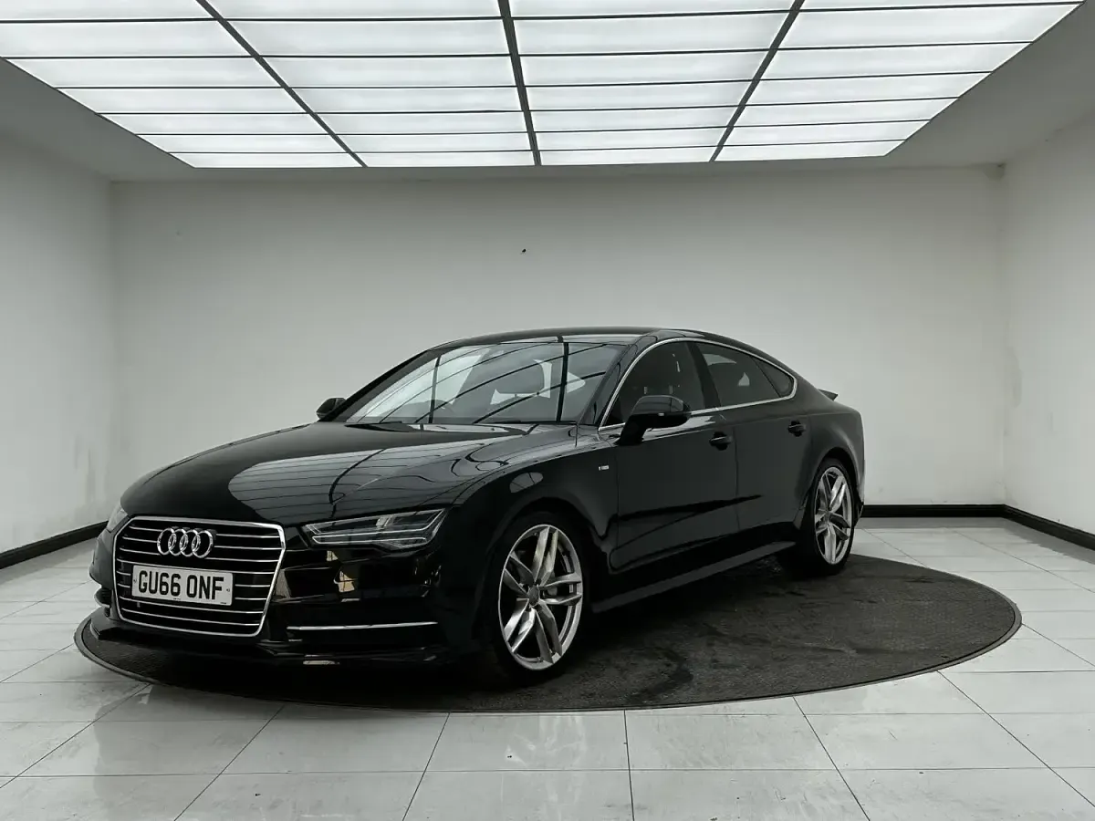 Used Audi A7 Sportback S-Line 218 HP (160 kW) 2016 Black Hatchback