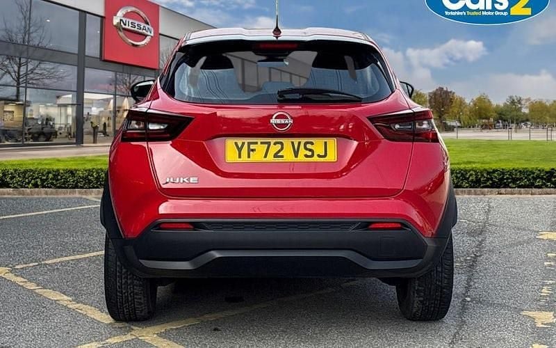 Used Nissan Juke Acenta 114 HP (83 kW) 2022 Red SUV