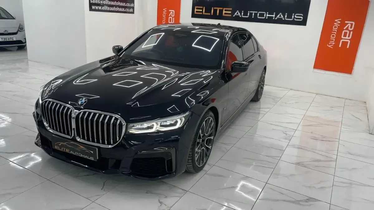 Used BMW 730L M Sport 282 HP (207 kW) 2022 Black Sedan