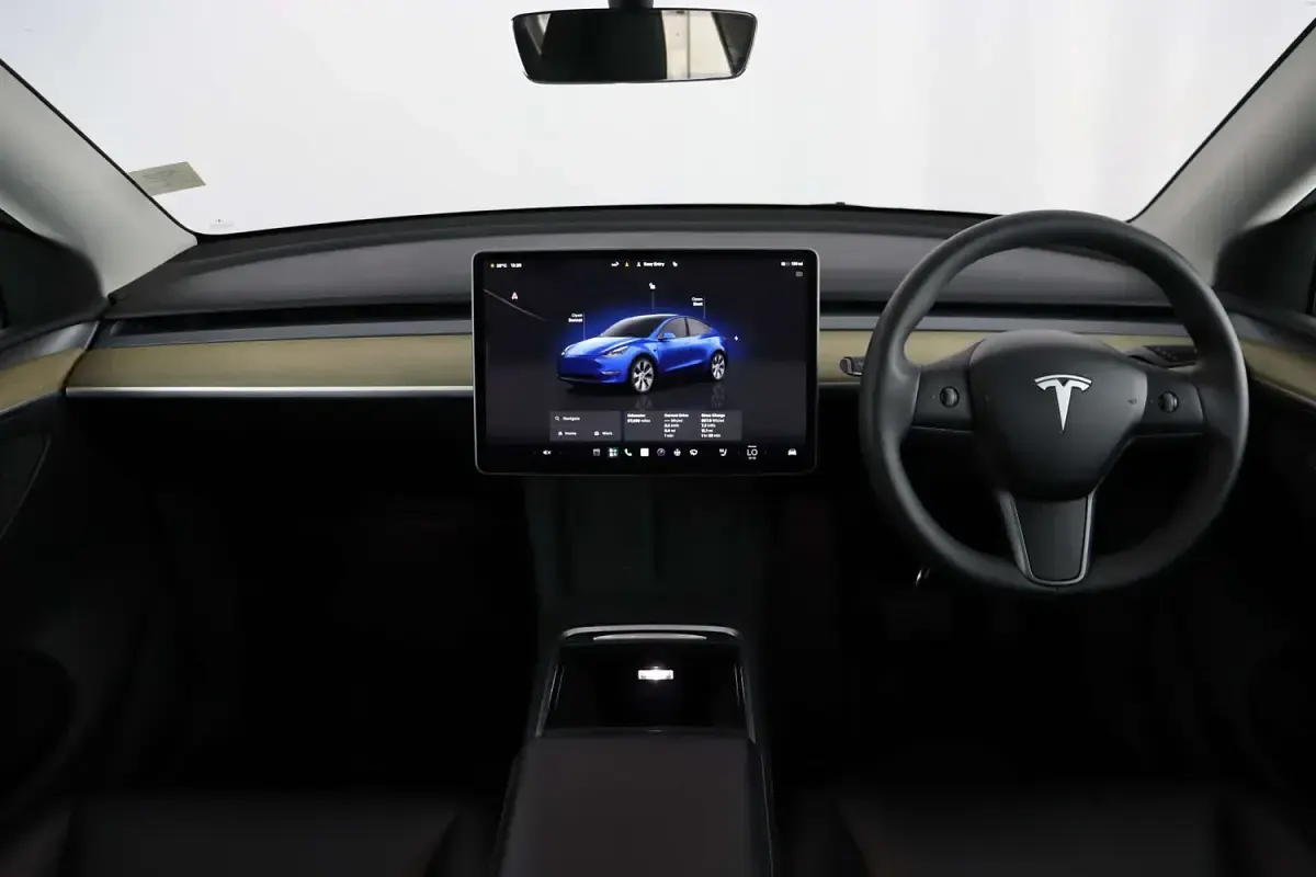 Used Tesla Model Y Long Range AWD 378 kW (514 HP) 2022 Blue SUV