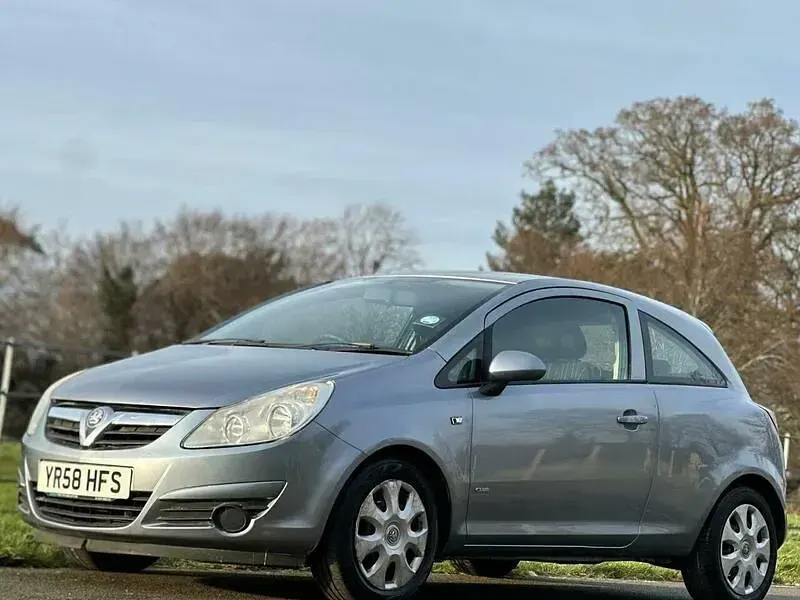 Used Vauxhall Corsa Club 2008 Silver Hatchback