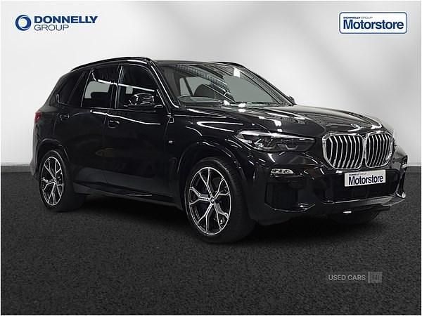 Black Used 2019 BMW X5 M Sport SUV | £34,595 (Fair price) - Image 1/4