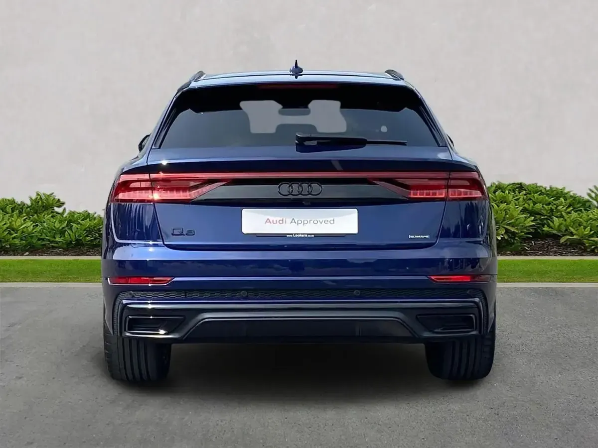 Used Audi Q8 S-Line 286 HP (210 kW) 2023 Blue SUV