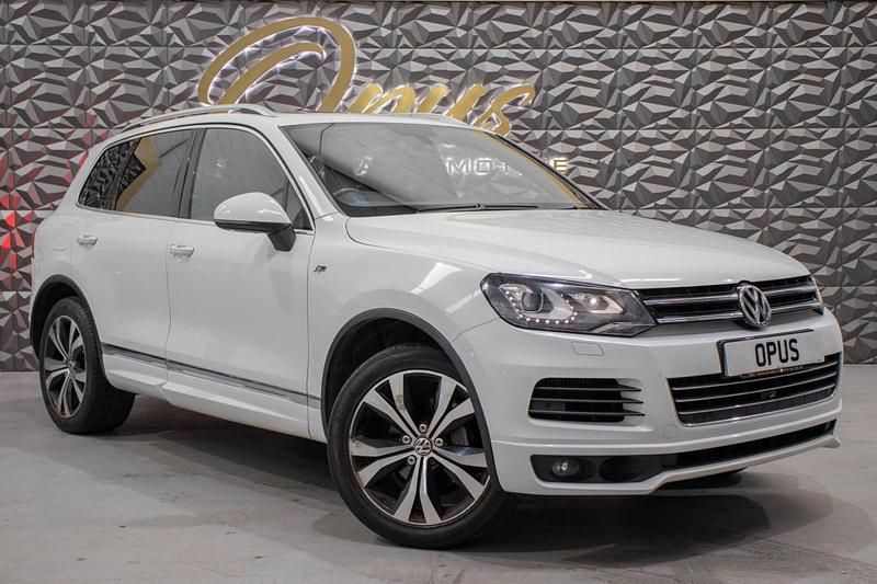 Used VW Touareg R-line 2014 White SUV