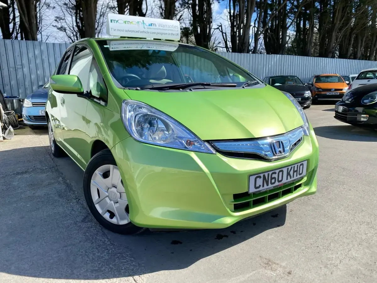 Used Honda Fit Hybrid 2010 Green Hatchback