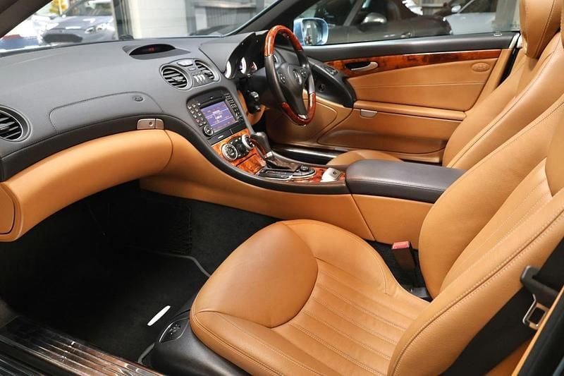 Used Mercedes SL350 315 HP (231 kW) 2010 Blue Cabriolet