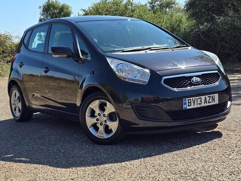 Black Used 2013 Kia Venga 2 Hatchback | £6,450 (Fair price) - Image 1/4