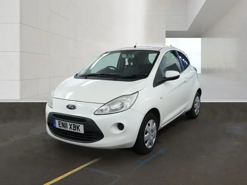 Used Ford Ka S 69 HP (50 kW) 2011 White Hatchback