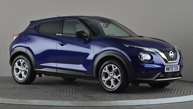 Used Nissan Juke N-Connecta 114 HP (83 kW) 2020 Blue SUV
