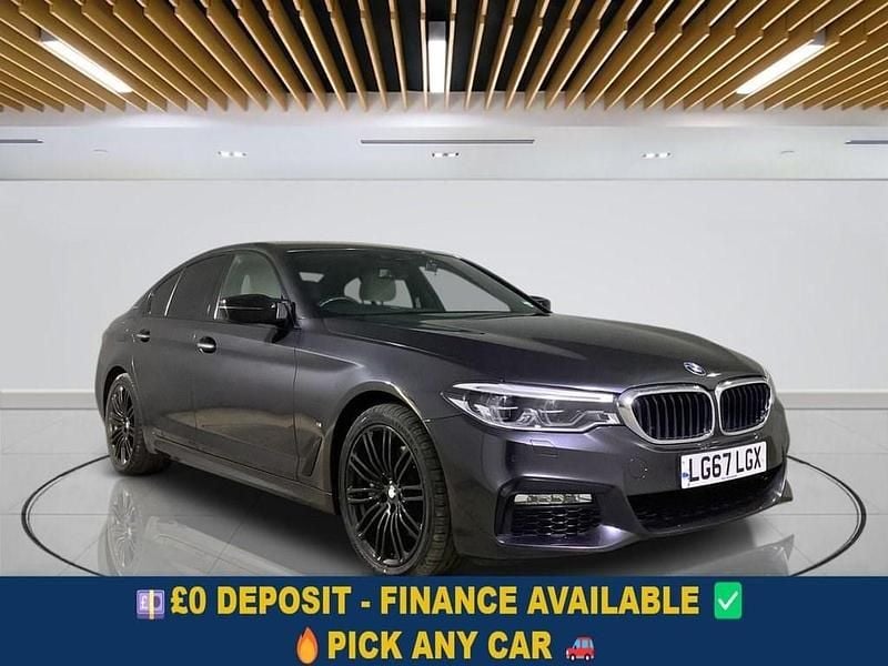 Grey Used 2017 BMW 530e M Sport Sedan | £14,299 (Fair price) - Image 1/4