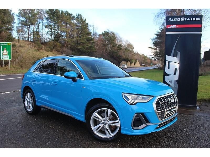 Used Audi Q3 S-Line 2019 Blue SUV
