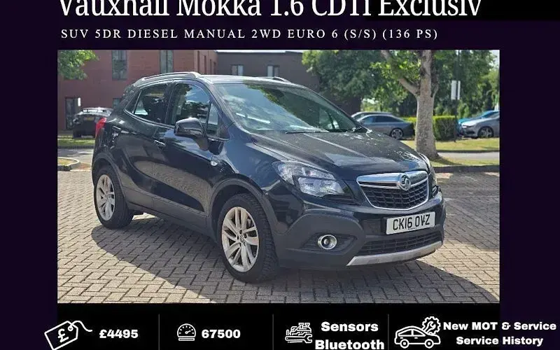Used Vauxhall Mokka 137 HP (100 kW) 2016 SUV