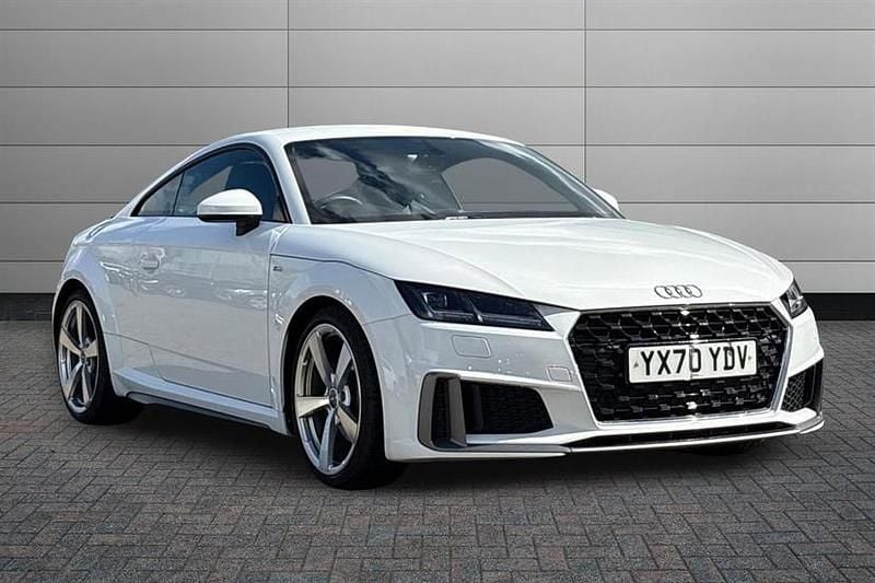Used Audi TT S-Line 197 HP (144 kW) 2020 White Coupe