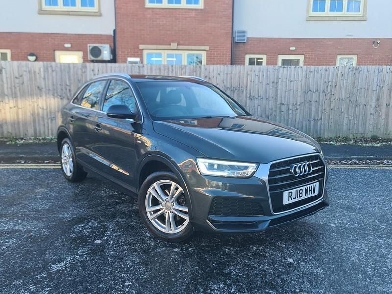 Used Audi Q3 S-Line 150 HP (110 kW) 2018 Grey SUV