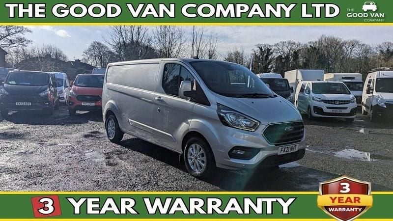 Used Ford Transit Custom Limited 130 HP (95 kW) 2021 Silver Van
