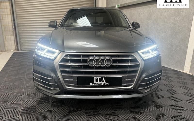 Used Audi Q5 S-Line 190 HP (139 kW) 2017 Grey SUV