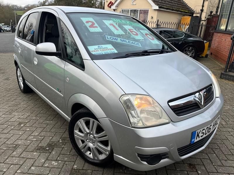 Used Vauxhall Meriva Active 2006 Silver MPV
