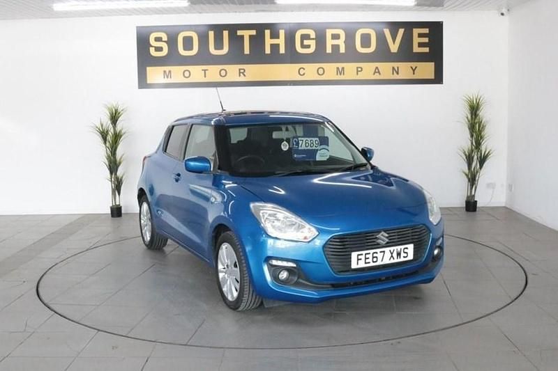 Blue Used 2017 Suzuki Swift SZ-T Hatchback | £7,698 (Fair price) - Image 1/1