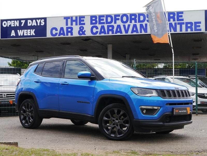Blue/black Used 2021 Jeep Compass SUV | £16,995 (Fair price) - Image 1/4