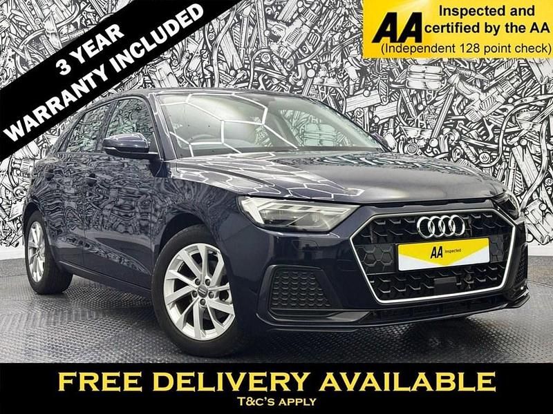 Blue Used 2019 Audi A1 Sportback Sport Hatchback | £17,195 (Good price) - Image 1/2