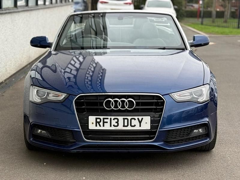 Used Audi A5 Cabriolet S-Line 2013 Blue Cabriolet