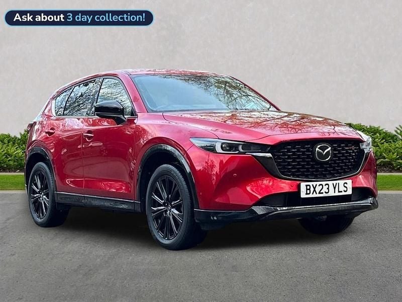 Red Used 2023 Mazda CX-5 Homura-Line SUV | £23,999 (Fair price) - Image 1/4