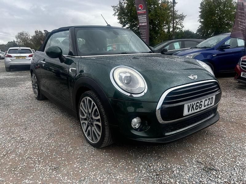 Green Used 2016 Mini Cooper D Cabriolet Cabriolet | £6,675 (Fair price) - Image 1/4