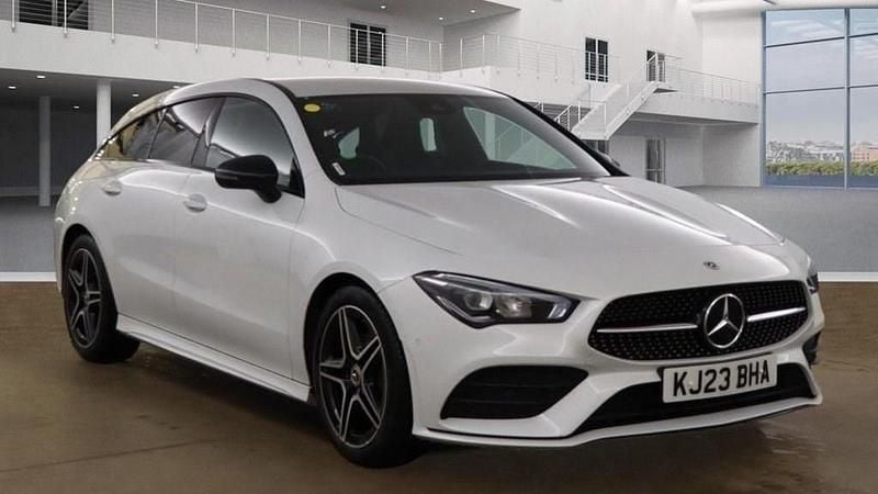 White Used 2023 Mercedes CLA180 Shooting Brake Executive Estate | £22,999 (Fair price) - Image 1/4