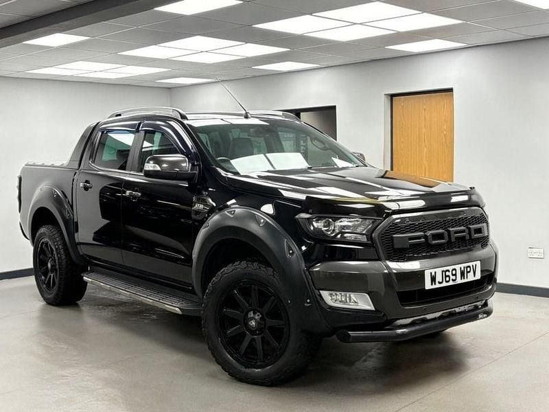 Black Used 2019 Ford Ranger Wildtrack Pickup | £16,979 (Fair price) - Image 1/4