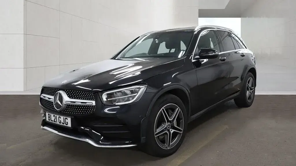 Used Mercedes GLC220 AMG line 2021 Black SUV
