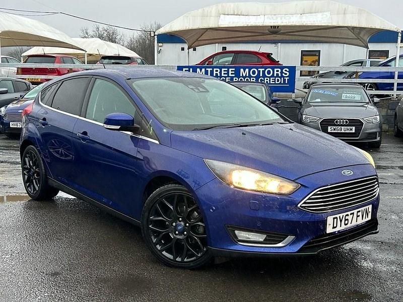 Used Ford Focus Titanium X 120 HP (88 kW) 2017 Blue Hatchback