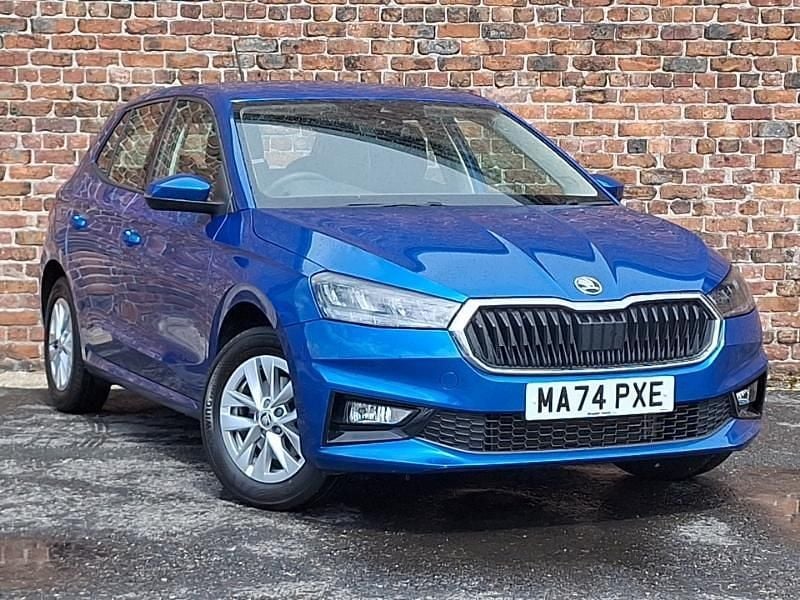 Blue Used 2024 Skoda Fabia Comfort Hatchback | £16,798 (A bit pricey) - Image 1/4