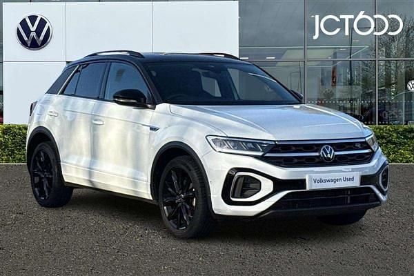 White Used 2023 VW T-Roc R-line SUV | £23,194 (Fair price) - Image 1/4