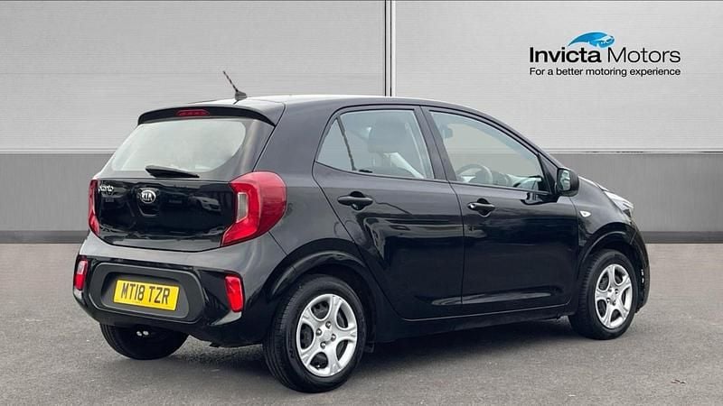 Used Kia Picanto 65 HP (47 kW) 2018 Black Hatchback