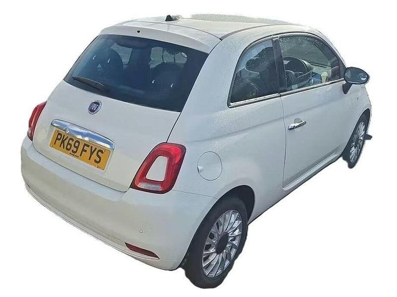 Used Fiat 500 Lounge 69 HP (50 kW) 2019 White Hatchback