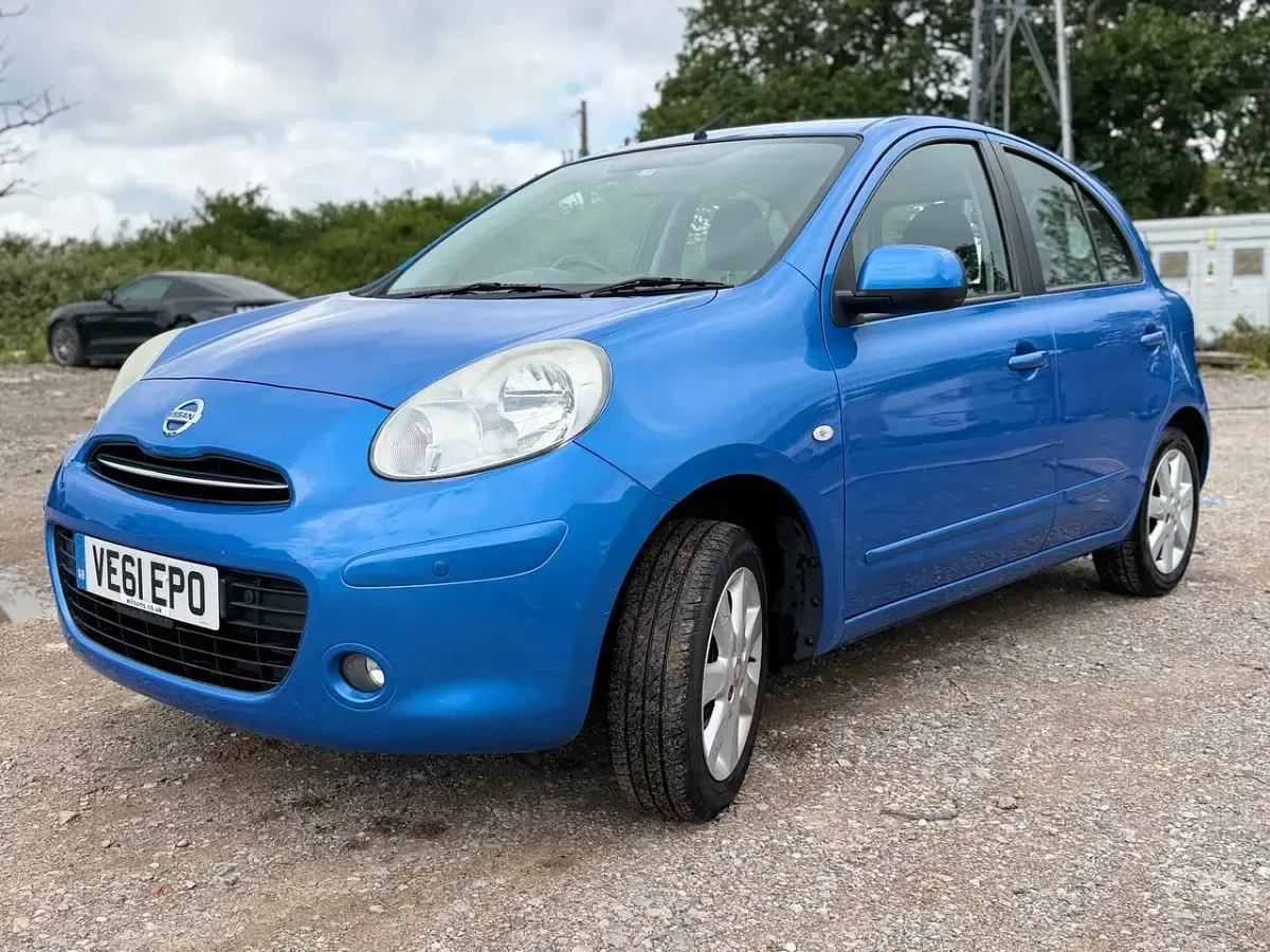 Used Nissan Micra Acenta 2011 Blue Hatchback