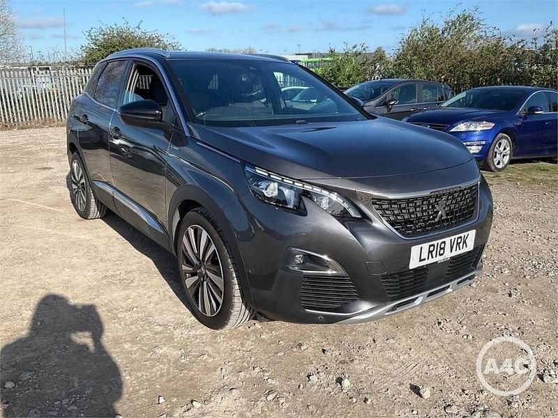 Used Peugeot 3008 Premium 120 HP (88 kW) 2018 Amazonite grey SUV