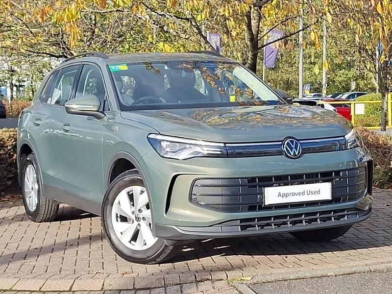 Green Used 2024 VW Tiguan SUV | £28,498 (Fair price) - Image 1/4