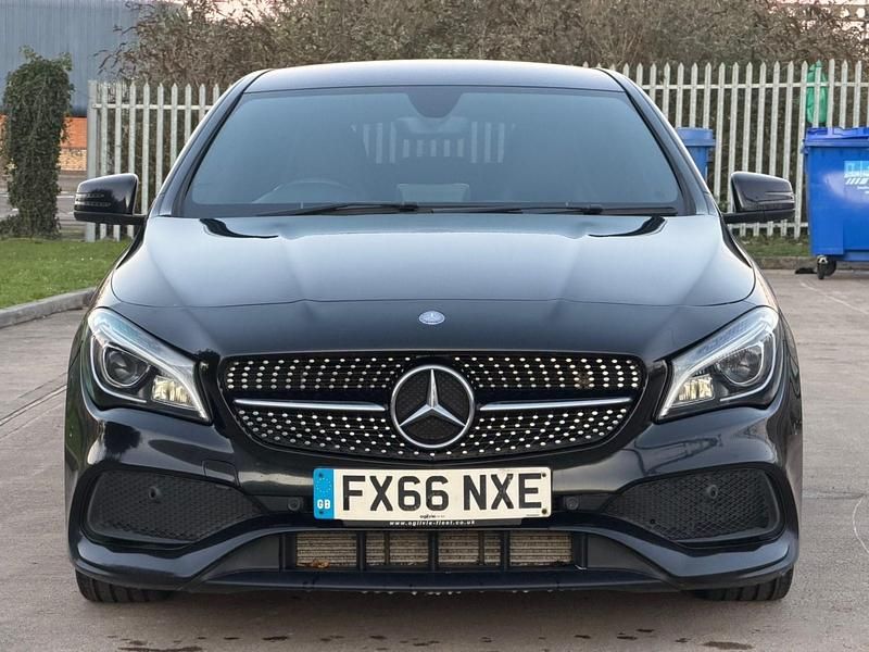 Used Mercedes CLA220 AMG line 2016 Black Sedan