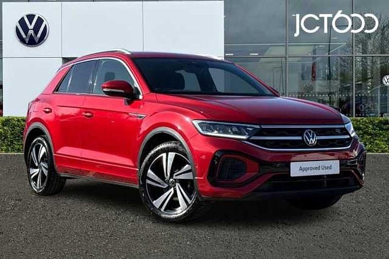 Used VW T-Roc R-line 150 HP (110 kW) 2022 Red SUV