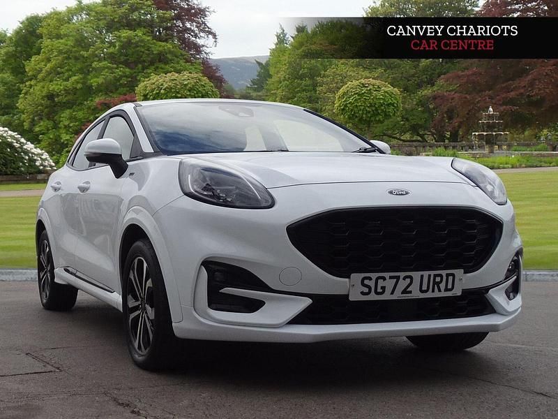 White Used 2022 Ford Puma Gen-E ST-Line Hatchback | £14,200 (Good price) - Image 1/4