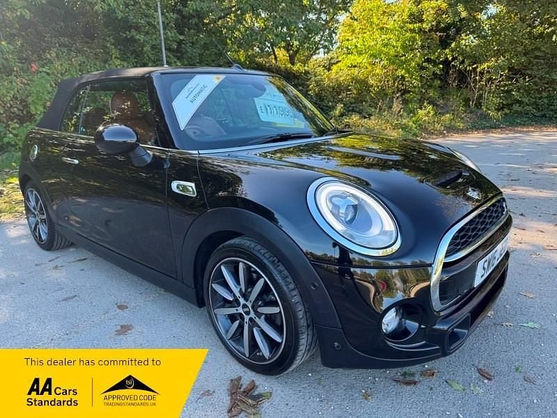 Black Used 2016 Mini Cooper S Cabriolet Cabriolet | £11,995 (Good price) - Image 1/4