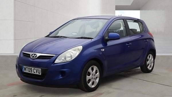 Used Hyundai i20 Comfort 101 HP (74 kW) 2009 Blue Hatchback