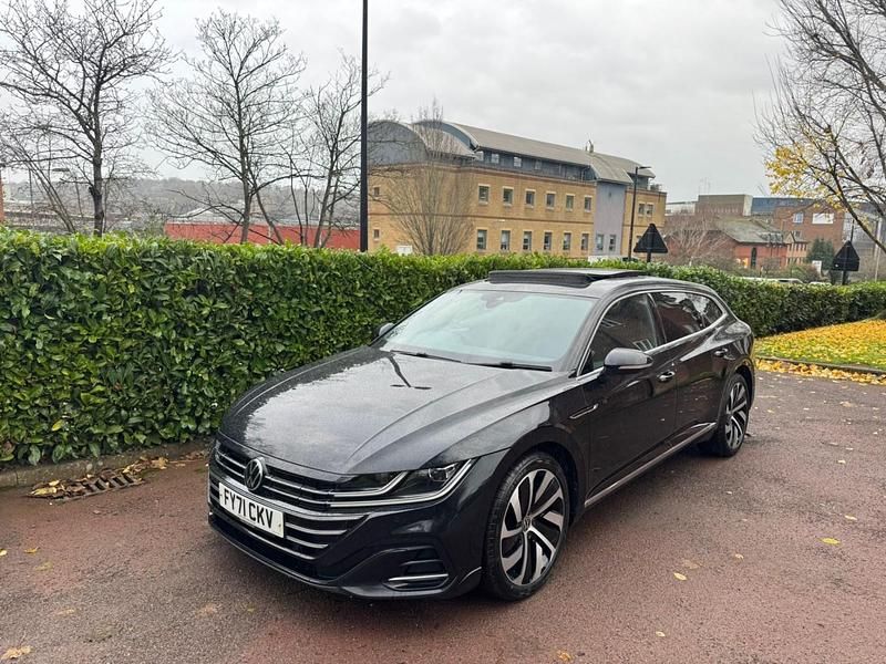 Black Used 2021 VW Arteon R-line Estate | £13,495 (Fair price) - Image 1/4